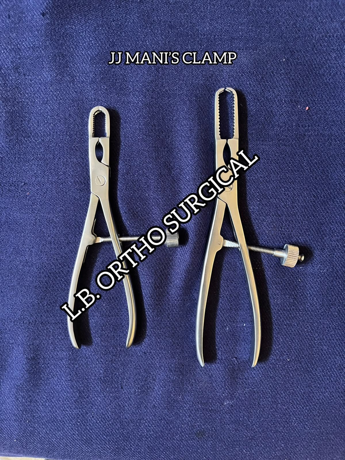 Serrated Reduction Forceps with Ratchet